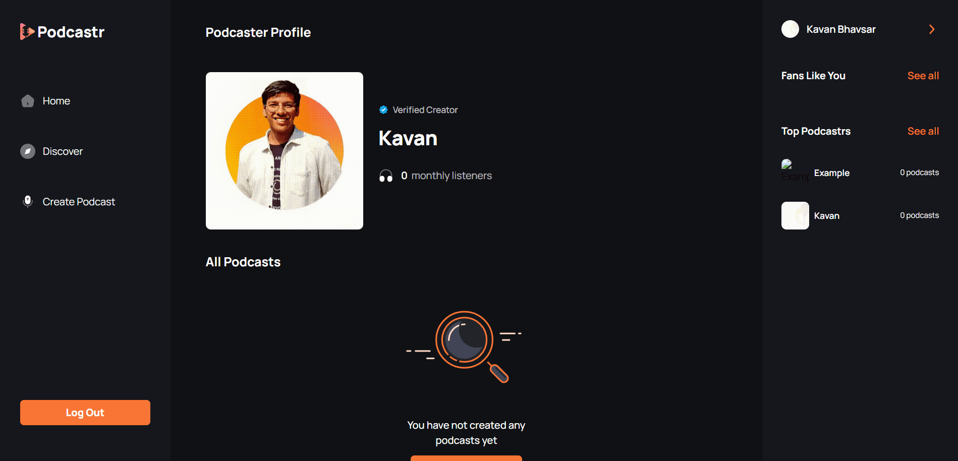 Profile Page